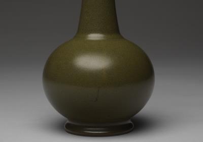 图片[3]-Long-necked vase with tea-dust glaze, Qing dynasty, Qianlong reign (1736-1795)-China Archive